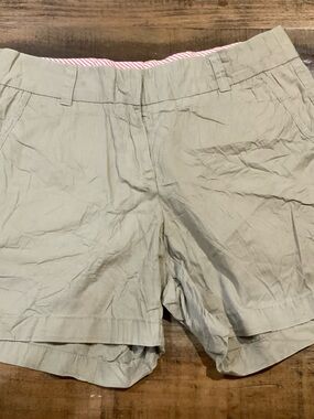 J. Crew Women's Light Khaki Cotton Shorts